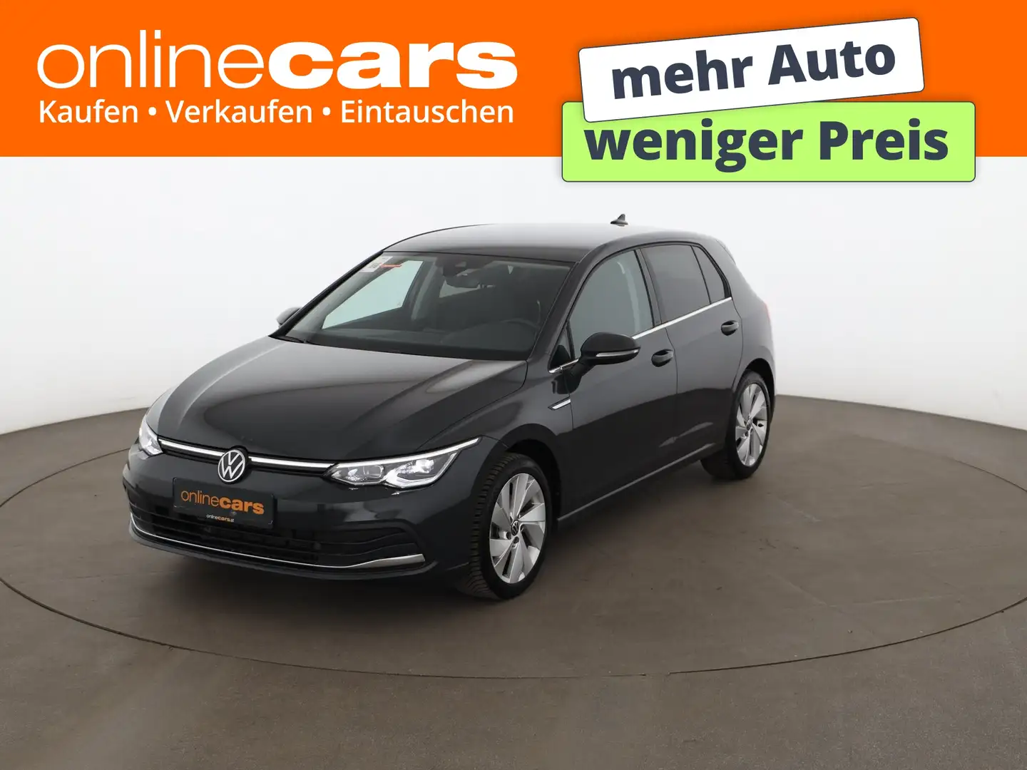 Volkswagen Golf VIII 1.5 eTSI Style Aut LED AHK RADAR NAVI Grau - 1