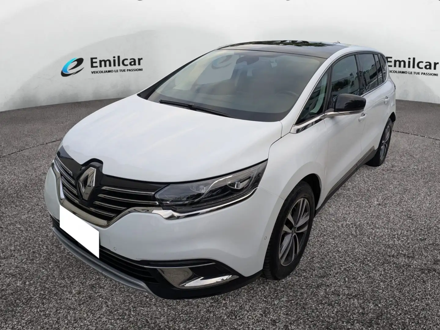Renault Espace Blue dCi 160 CV EDC Techno Blanc - 1