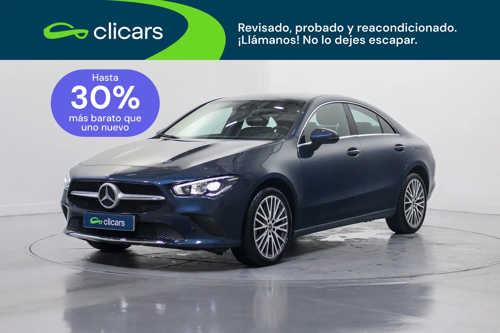 Mercedes-Benz CLA 200 7G-DCT Azul - 1