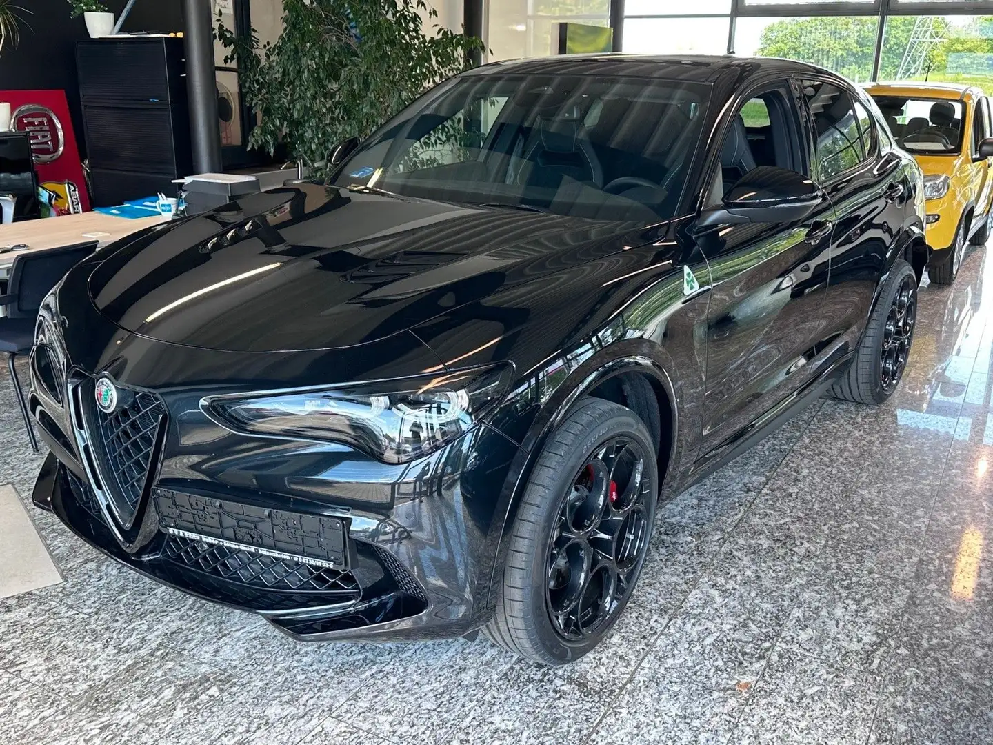 Alfa Romeo Stelvio Quadrifoglio Q4 TOP AUSSTATTUNG!!! Чёрный - 1