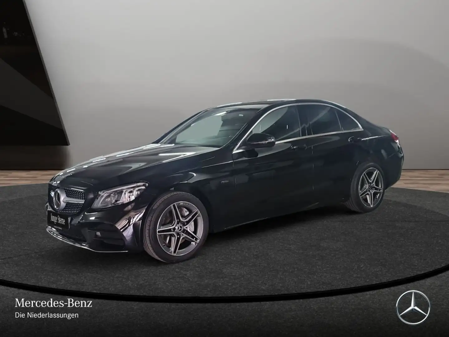 Mercedes-Benz C 300 e 4M AMG+MULTIBEAM+FAHRASS+KAMERA+HUD+9G Negro - 2