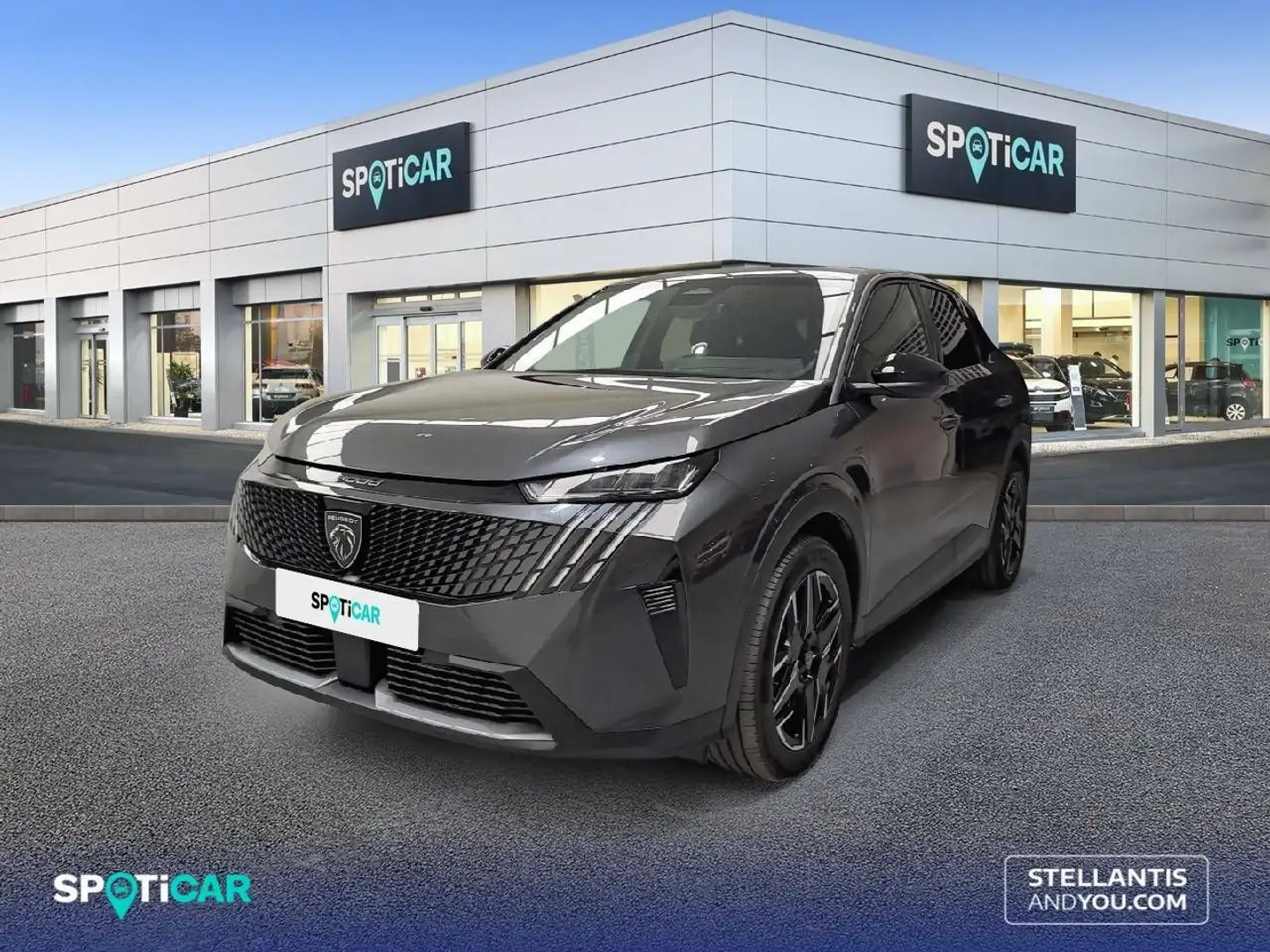 Peugeot 3008 1.2 100KW  eDCS6 Allure Grijs - 1