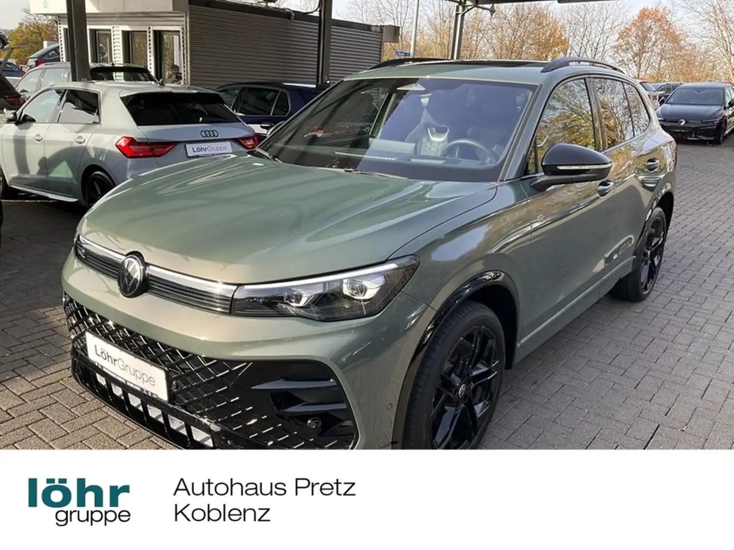 Volkswagen Tiguan 2.0 TDI DSG 4M R-Line Black Style AHK, 360°Kam.... Vert - 1