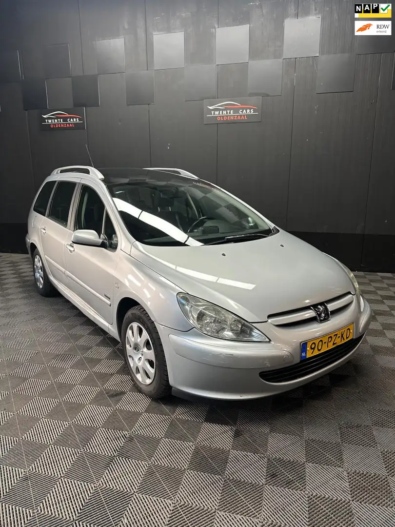 Peugeot 307 SW 1.6 16V Navtech | Clima | Nieuwe APK | Gris - 1