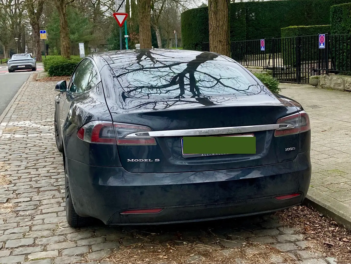 Tesla Model S 100 kWh Performance Dual Motor Zwart - 1