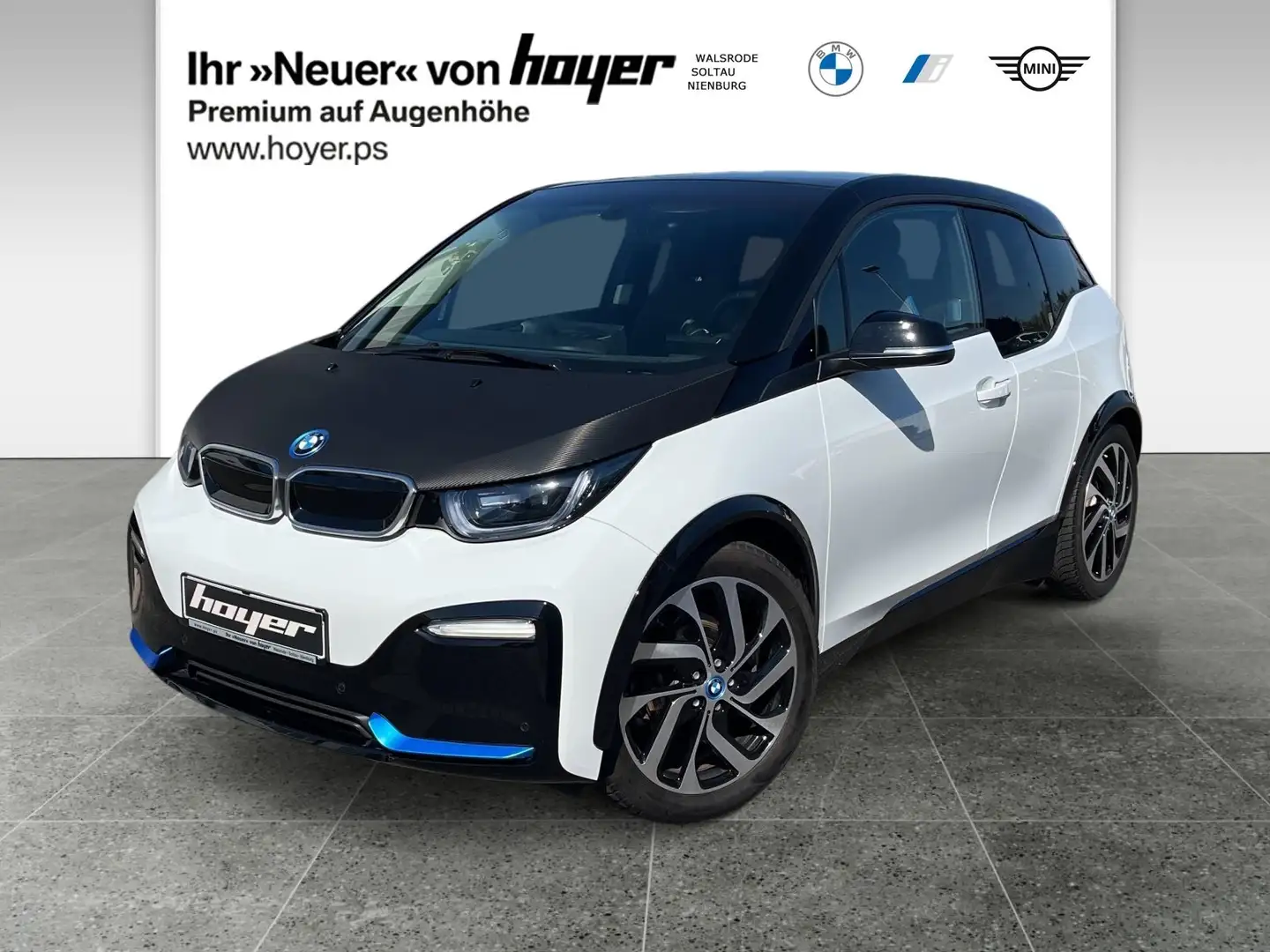 BMW i3 s 120Ah Wärmepumpe PDC Navi Білий - 1