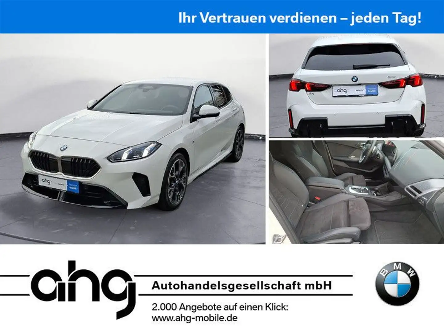 BMW 120 Steptronic M SPORT Adaptiv LED harman/kardon Weiß - 1