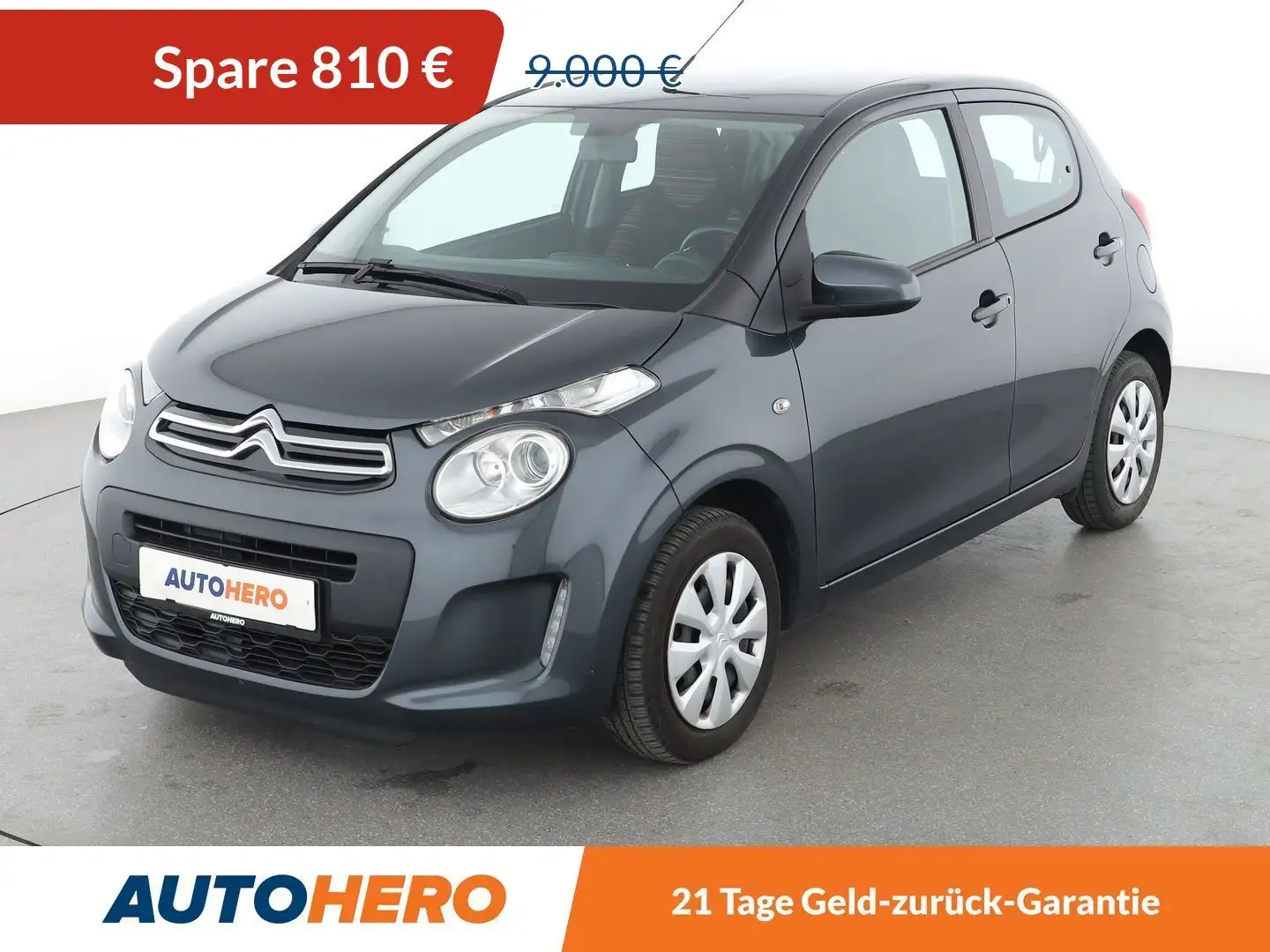Citroen C1 1.0 VTi Feel *LIMITER*KLIMA*GARANTIE* Grau - 1