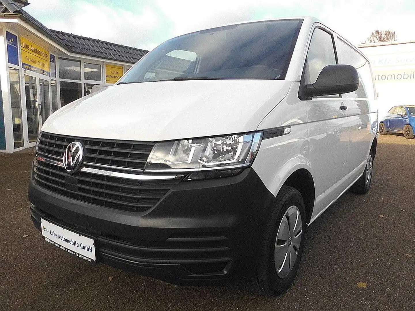 Volkswagen T6 Transporter T6.1 EcoProfi AHK/Klima 1.Hand Orig. 39tkm. Weiß - 1