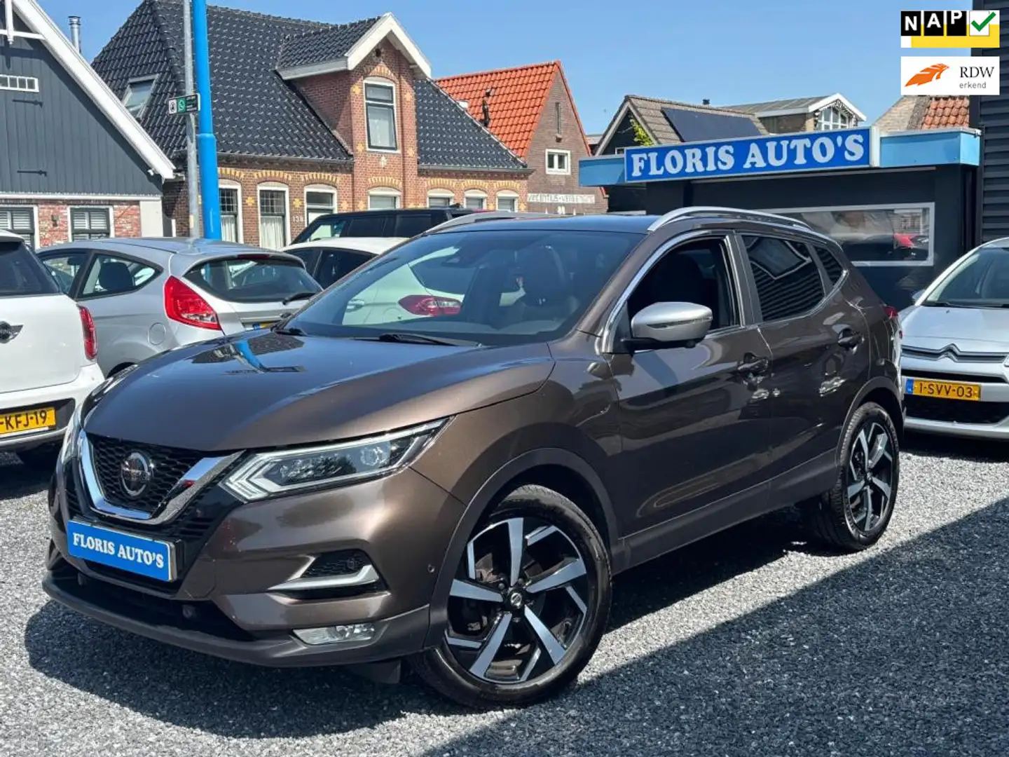 Nissan Qashqai 1.2 Tekna +|Leder|Keyless|Cruise|Pano|Bose soundsy Braun - 1