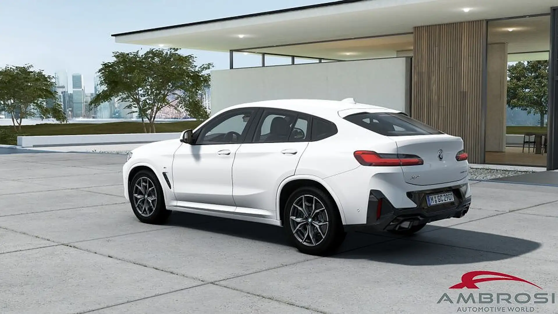 BMW X4 xDrive20d 48V Msport Bianco - 2