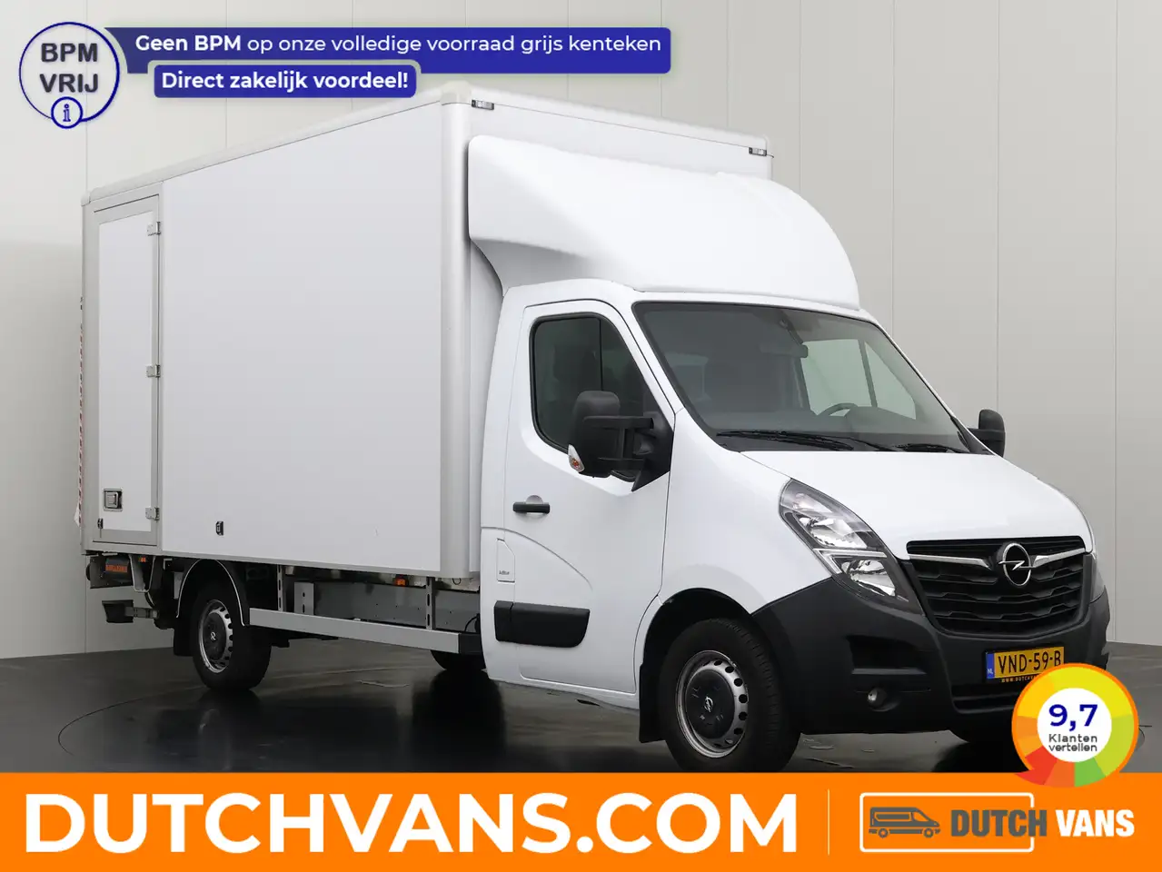 Opel Movano 2.3CDTI 145PK BiTurbo Bakwagen+Laadklep | Zijdeur — photo 1 of 28