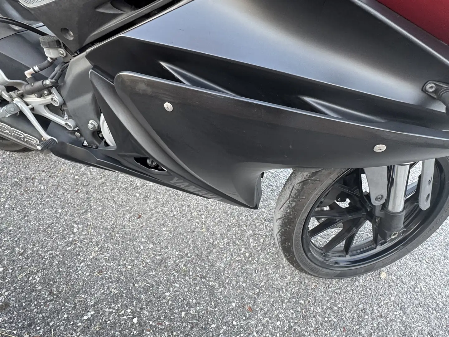 Yamaha YZF-R125 Scarico Gpr e Cupolino fumè - 1