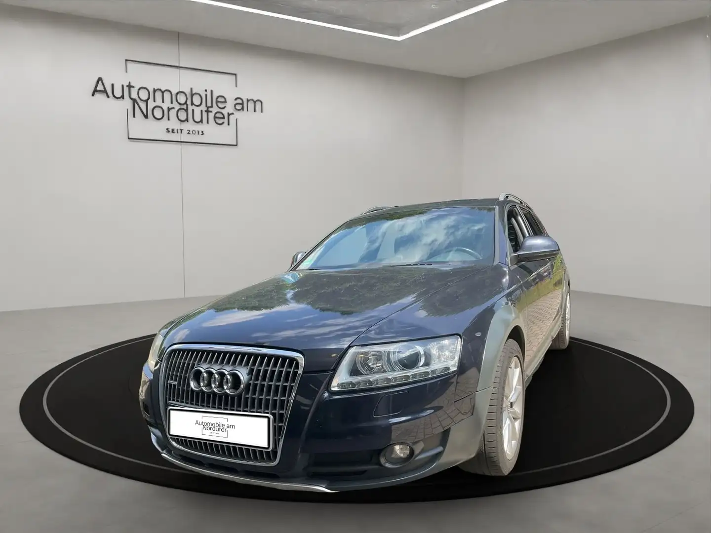 Audi A6 allroad 4.2 FSI V8-2Hand-Scheckheft-Leder-Navi-AHK-Xenon Bleu - 1