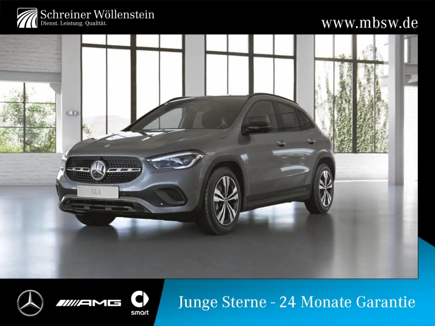 Mercedes-Benz GLA 250 e Progressive*Night*Ambi*360°*Mbeam*MBUX Grau - 1