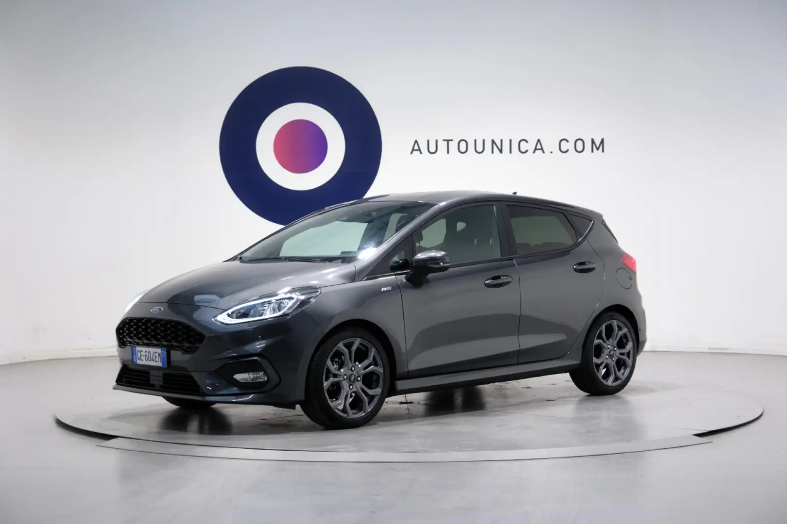 Ford Fiesta 1.0 ECOBOOST HYBRID 125 CV 5 PORTE ST-LINE Grau - 1
