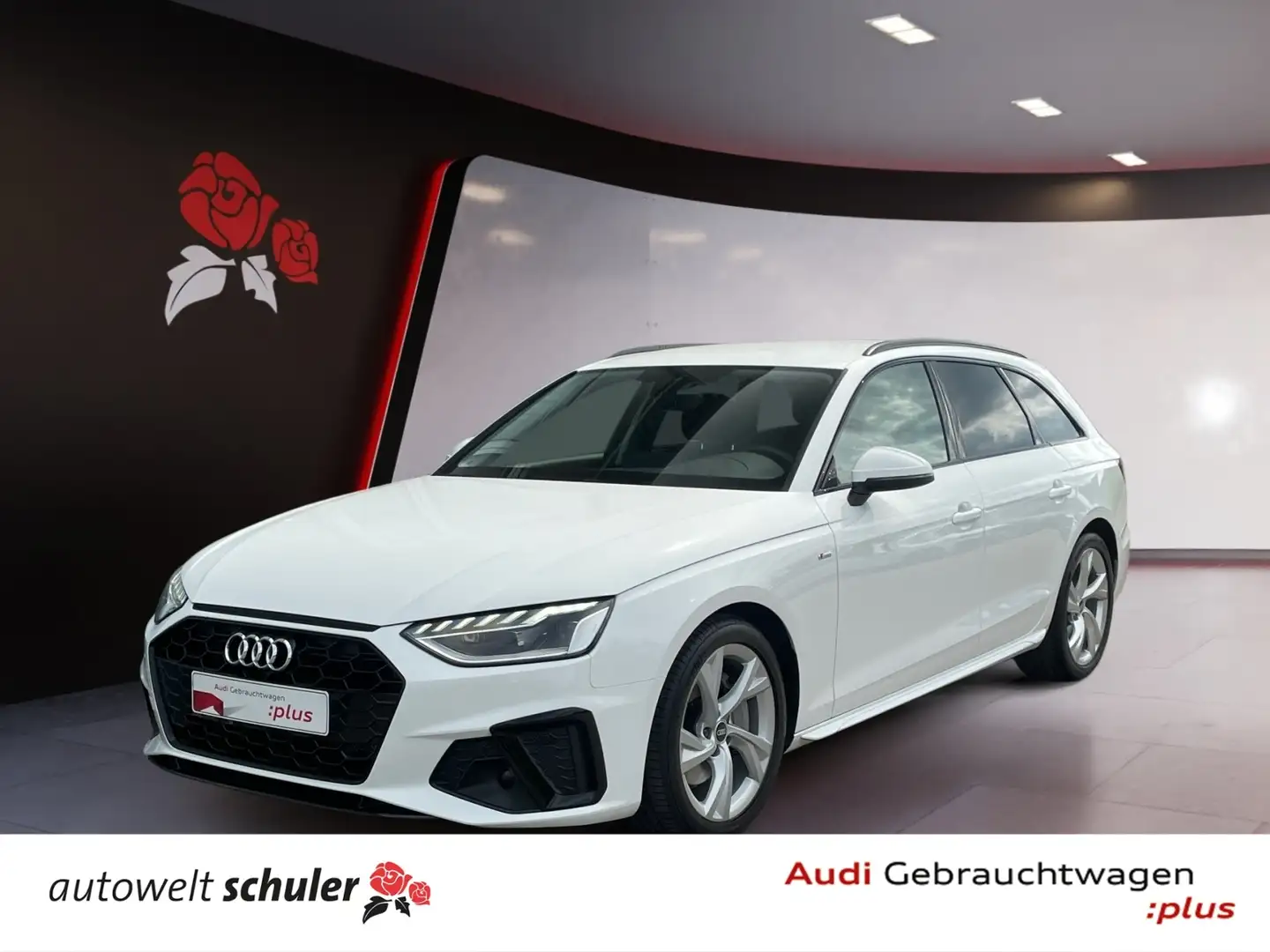 Audi A4 Avant 40 2.0 TDI S-line S-tronic AHK Navi LED ACC Wit - 1