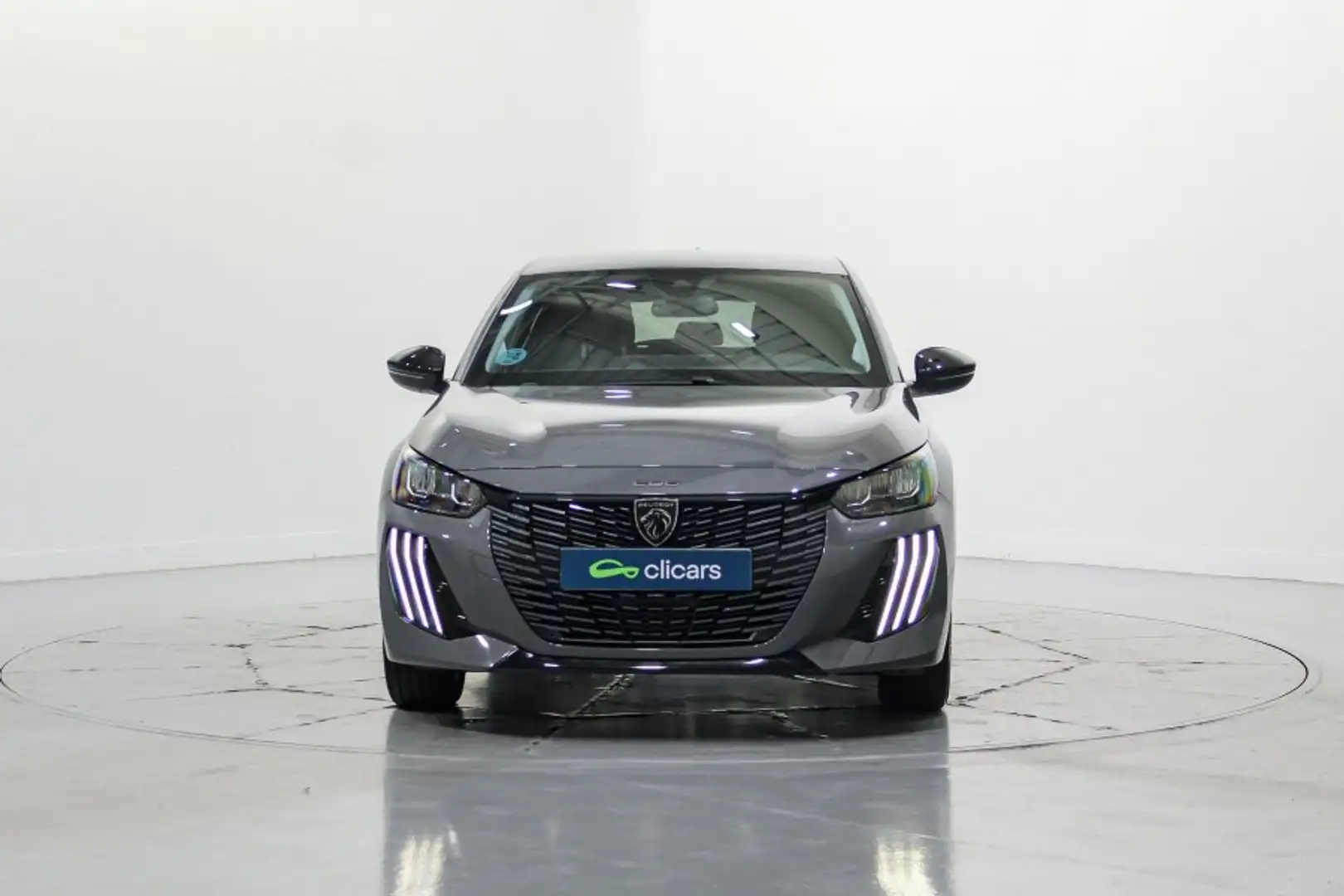 Peugeot 208 1.2 Puretech S&S Allure 100 Gris - 2