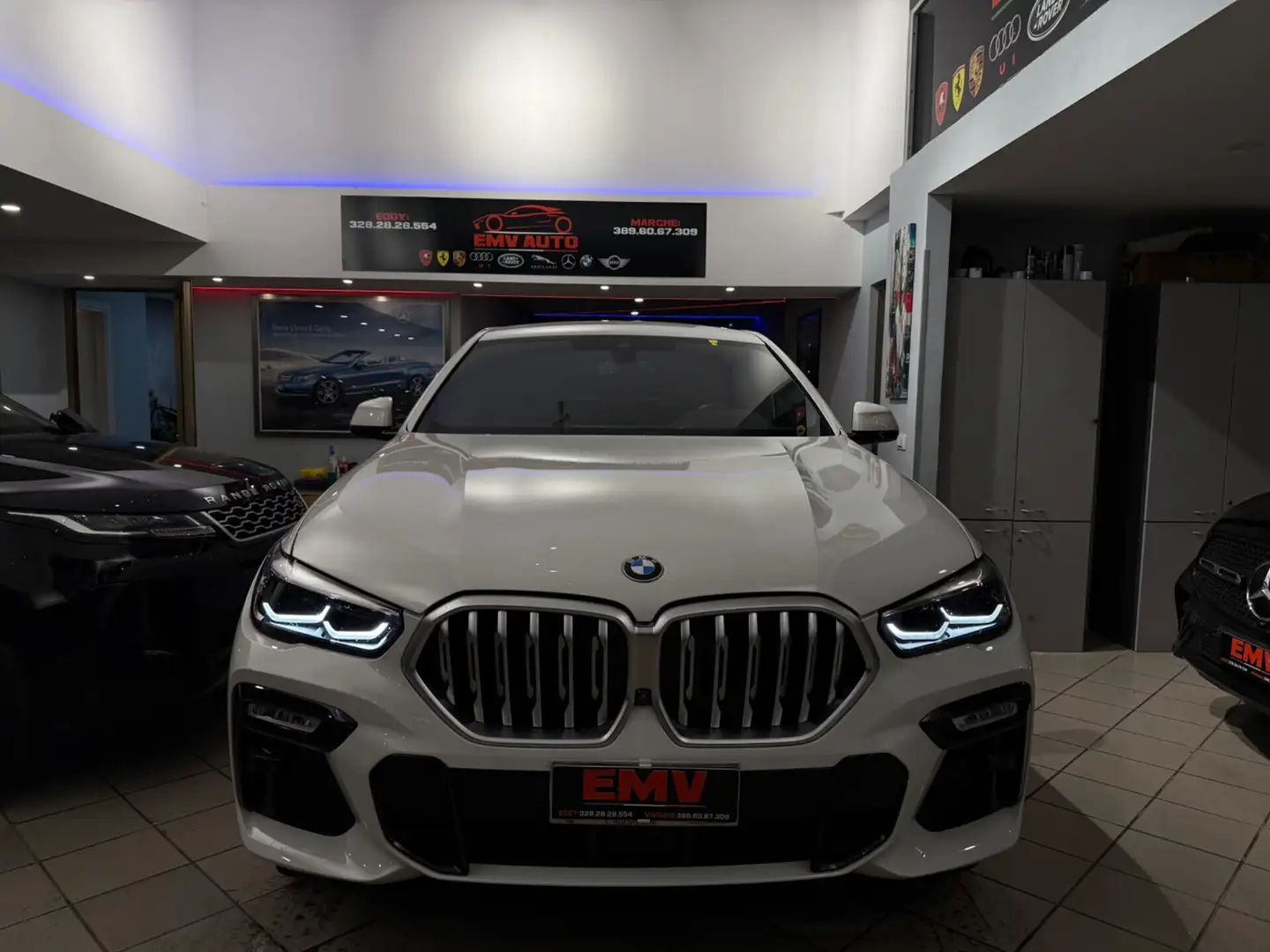 BMW X6 M X6 xDrive30d Msport Bianco - 2