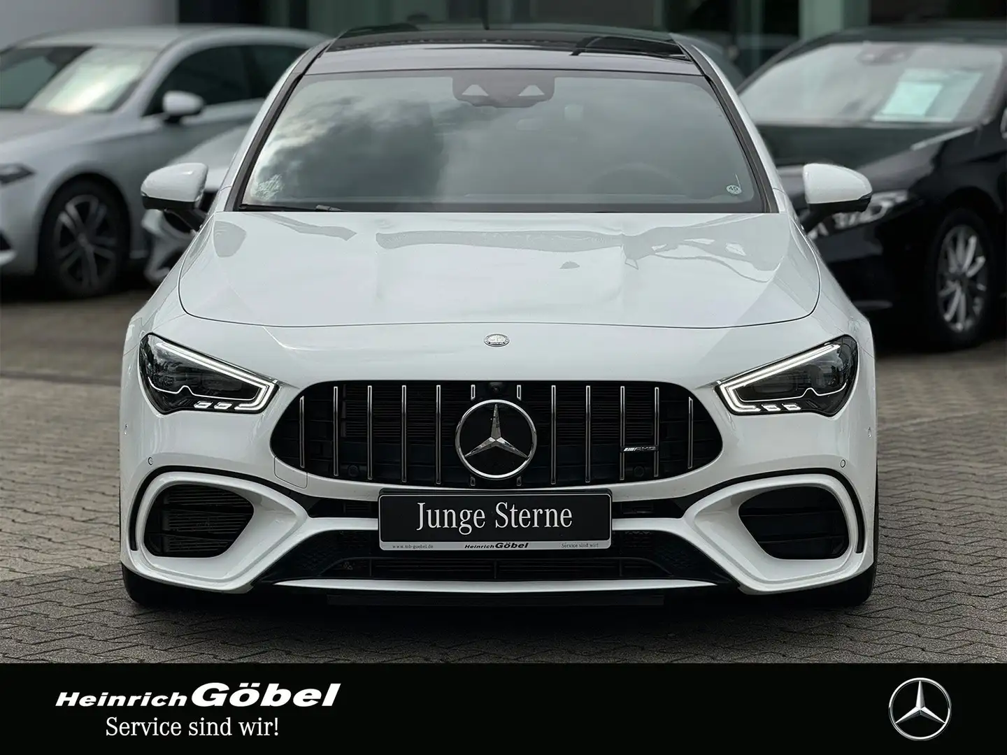 Mercedes-Benz CLA 45 AMG CLA 45 S SB MODELLPFLEGE*BURMESTER*PANO*MEMORY* Weiß - 2