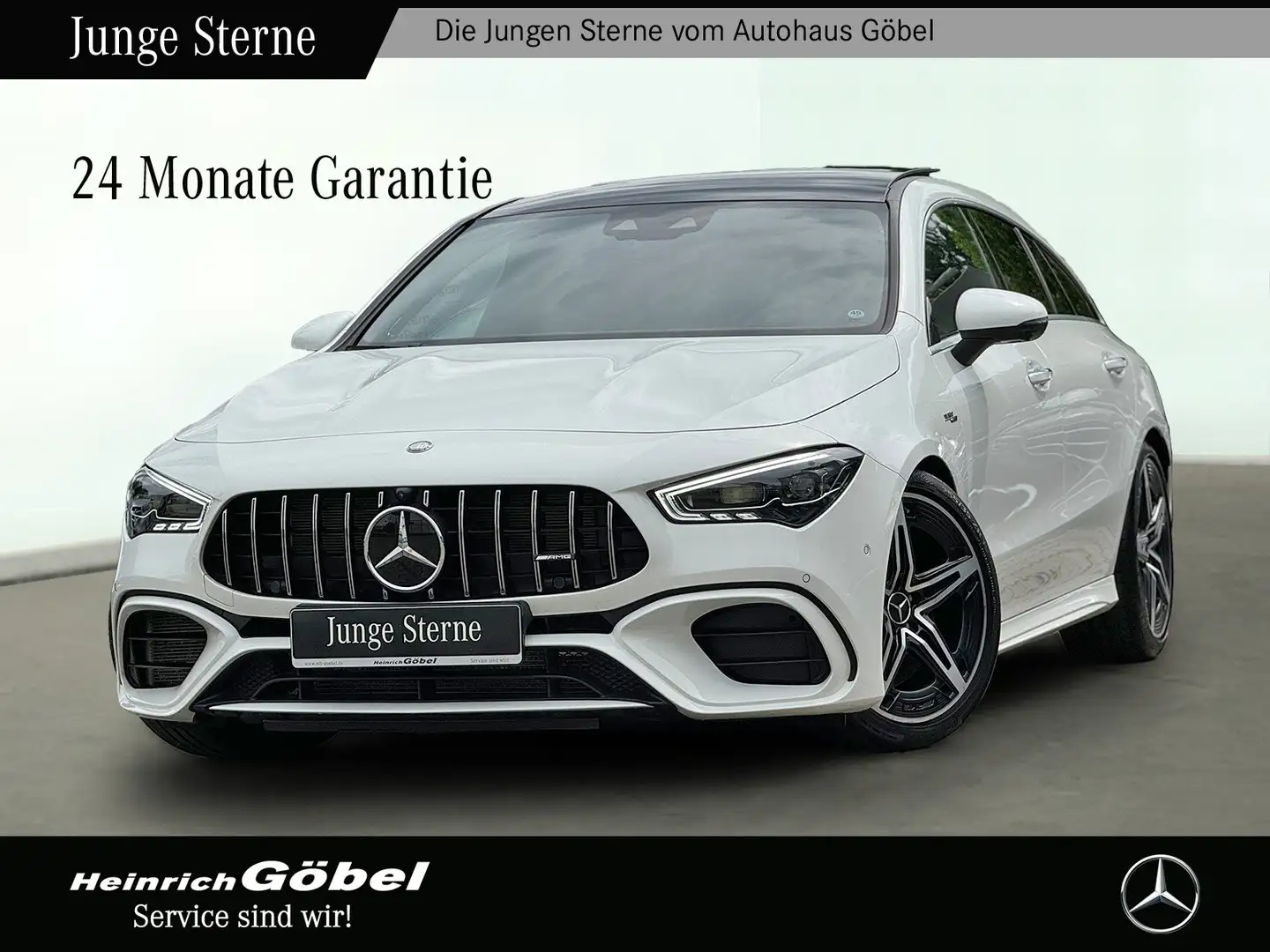 Mercedes-Benz CLA 45 AMG CLA 45 S SB MODELLPFLEGE*BURMESTER*PANO*MEMORY* Bianco - 1
