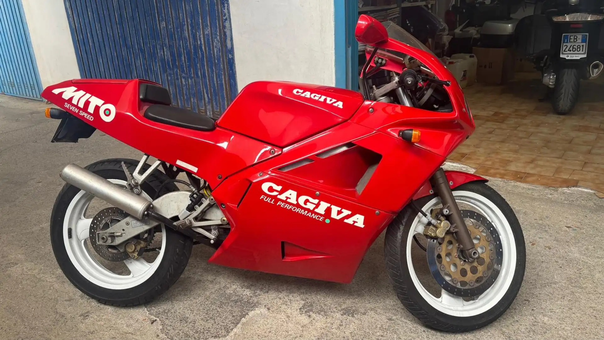 Cagiva Mito 125 seven speed Rosso - 1