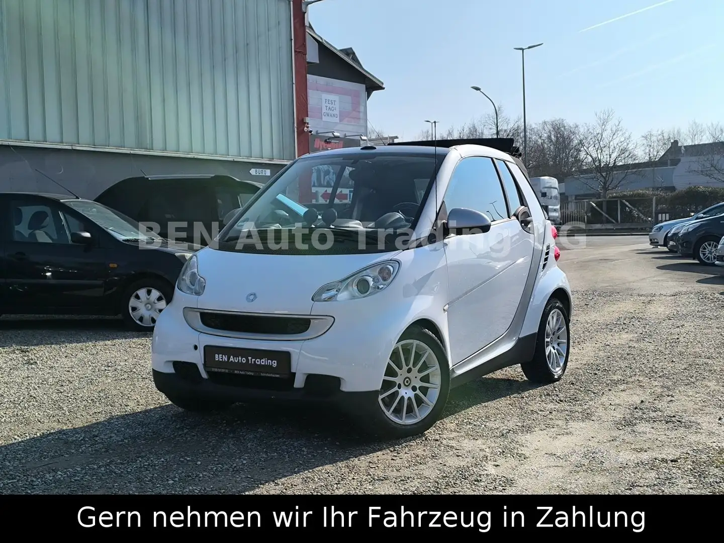 smart forTwo Cabrio Passion Klima°El.Fester°Allwetter Plateado - 1
