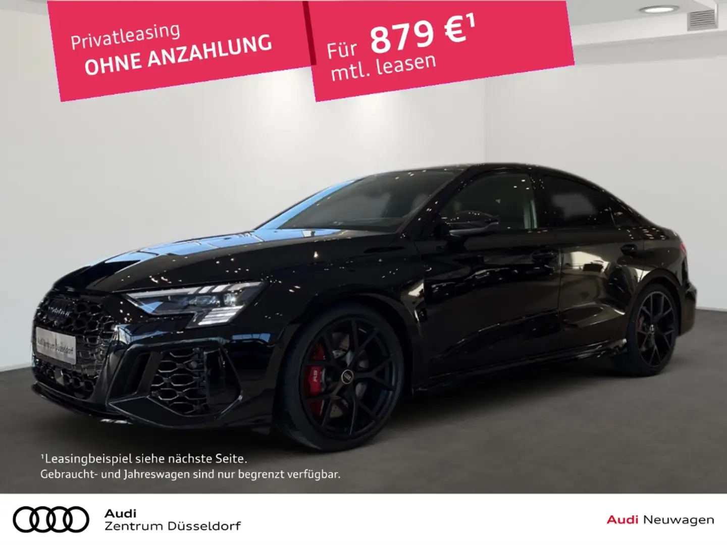 Audi RS3 LIMOUSINE RS DESIGNPAKET PLUS 1-2-4-5-3 Negru - 1