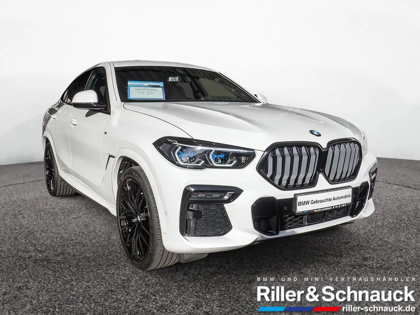 BMW X6 xDrive 40i M-Sport ACC HUD STANDHZ LASER Weiß - 2