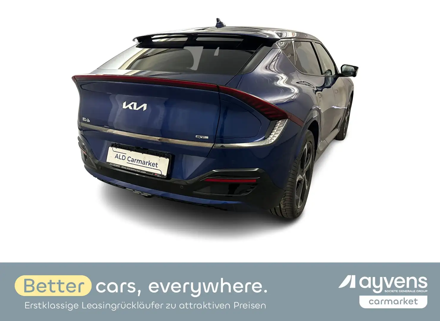 Kia EV6 77,4-kWh AWD Bleu - 2