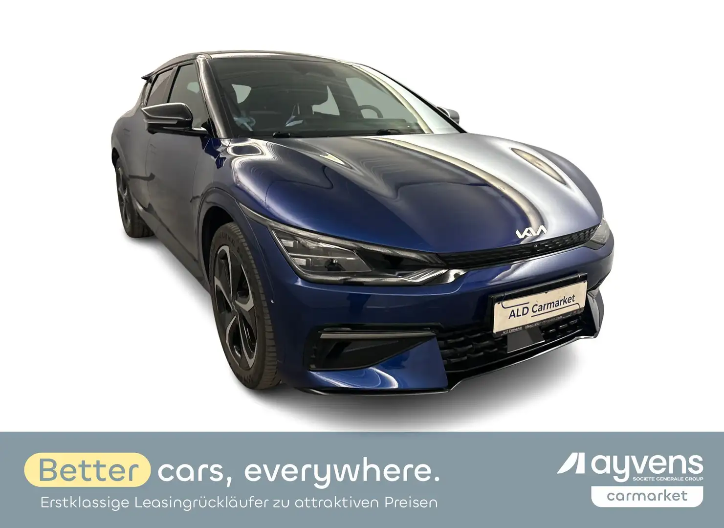 Kia EV6 77,4-kWh AWD Bleu - 1