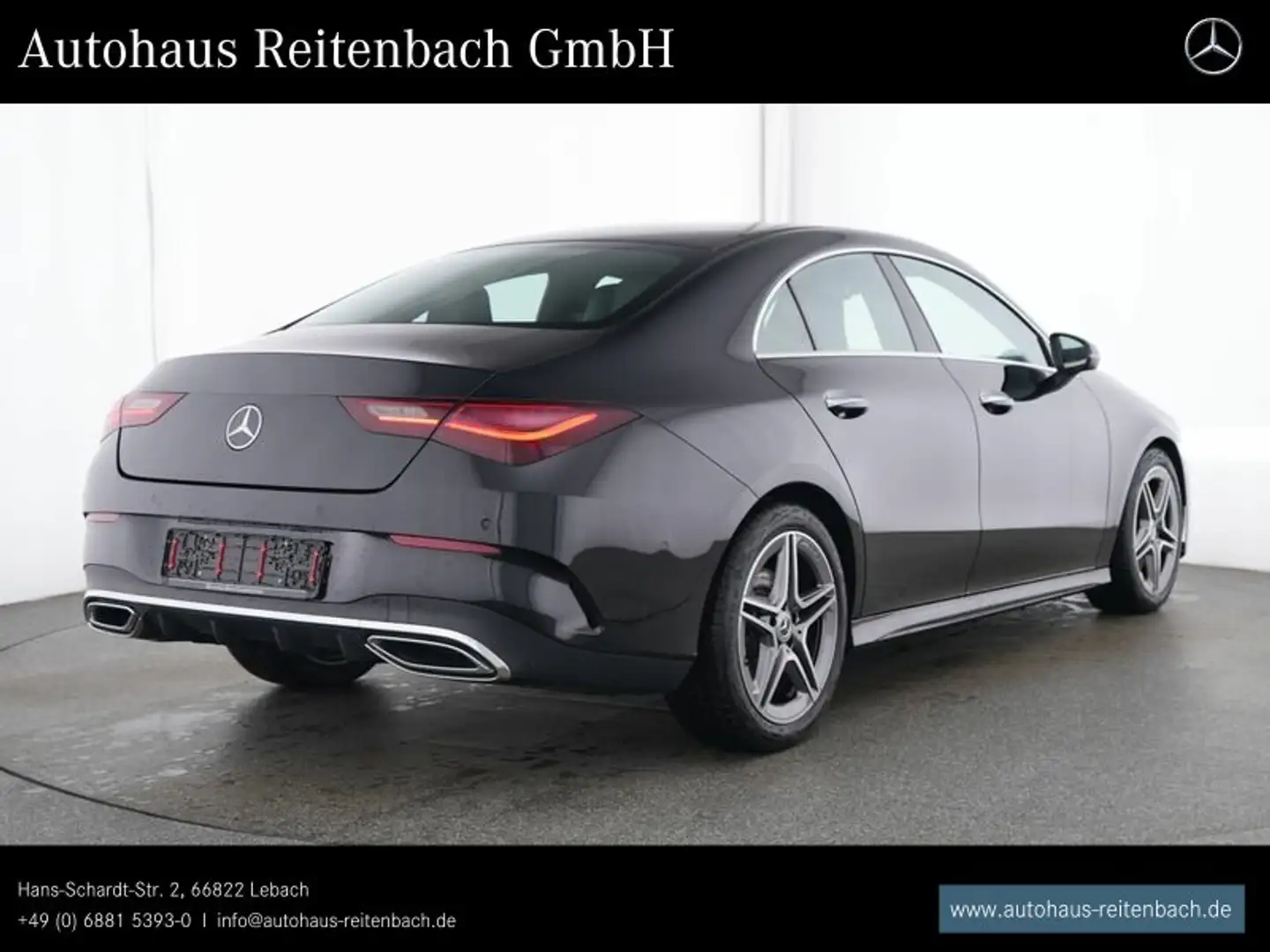 Mercedes-Benz CLA 200 CLA200 COUPÉ AMG KEYLESS TOTWI+AMBIENTE+NAVI+LED Negro - 2