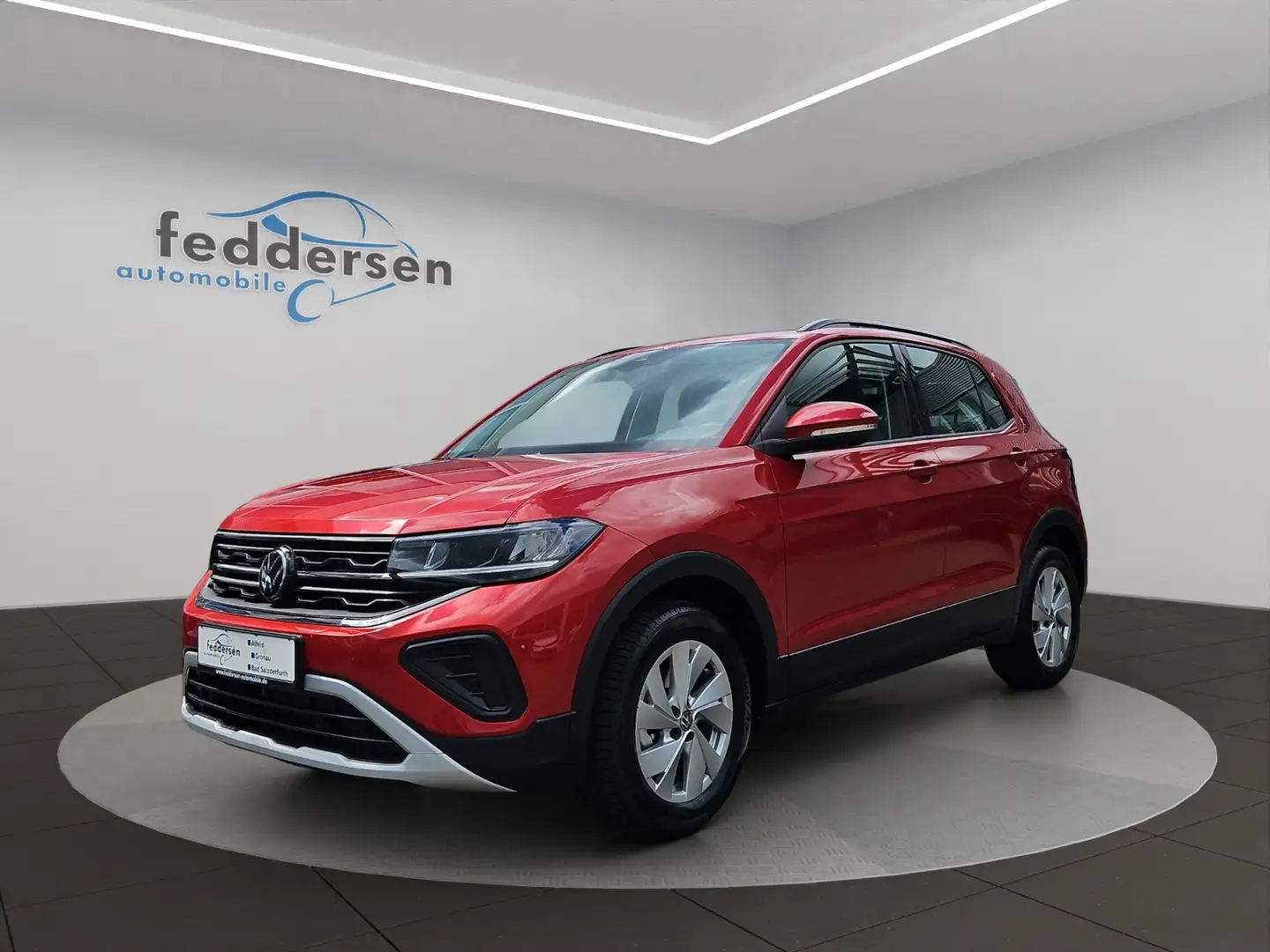 Volkswagen T-Cross Life 1.0 TSI IQ.DRIVE Navi Sitzheizung KLIMA LED Rojo - 2