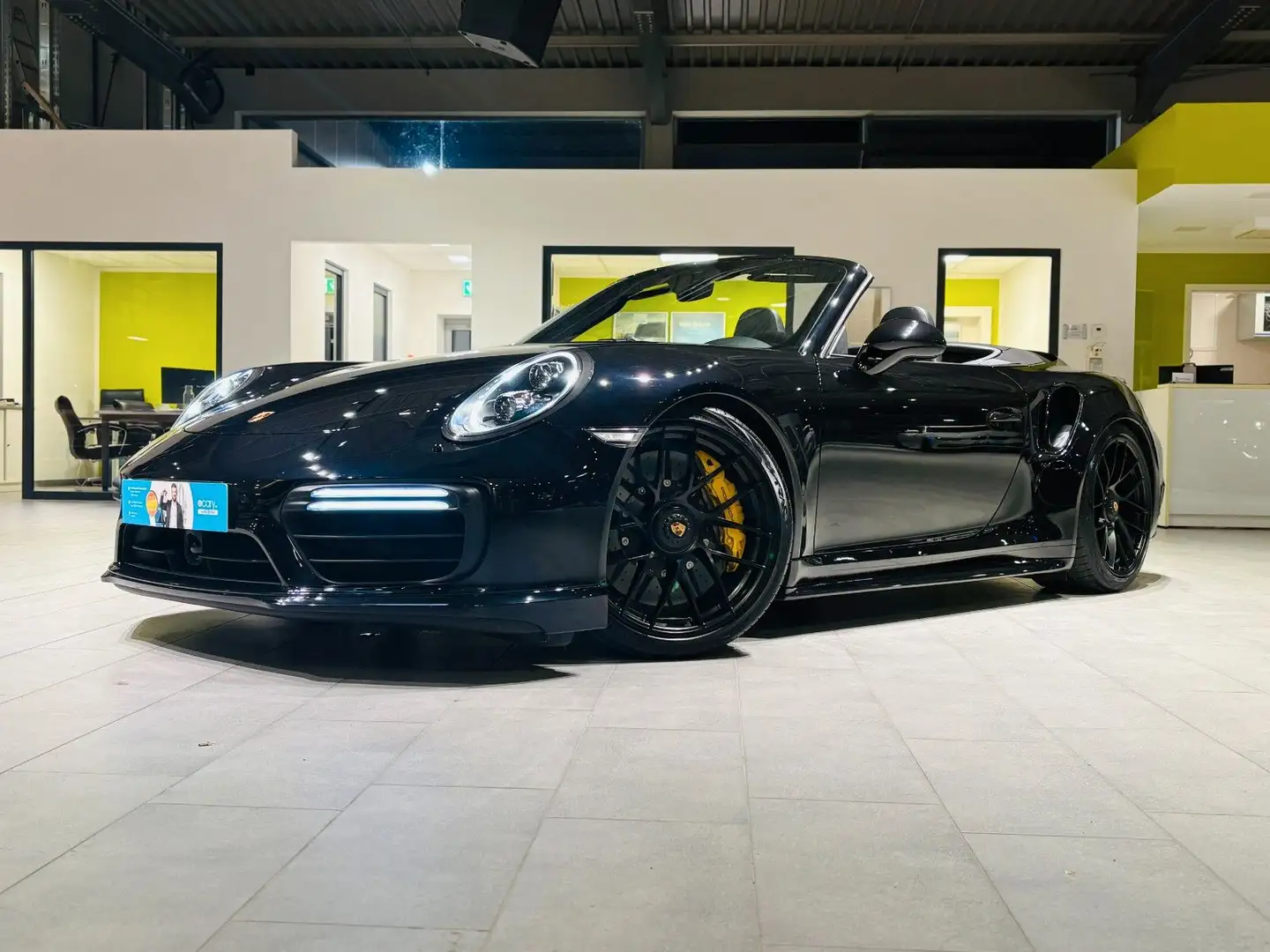 Porsche 991 Turbo S Cabriolet Sitzbel.*Burmester*Carbon* Nero - 1