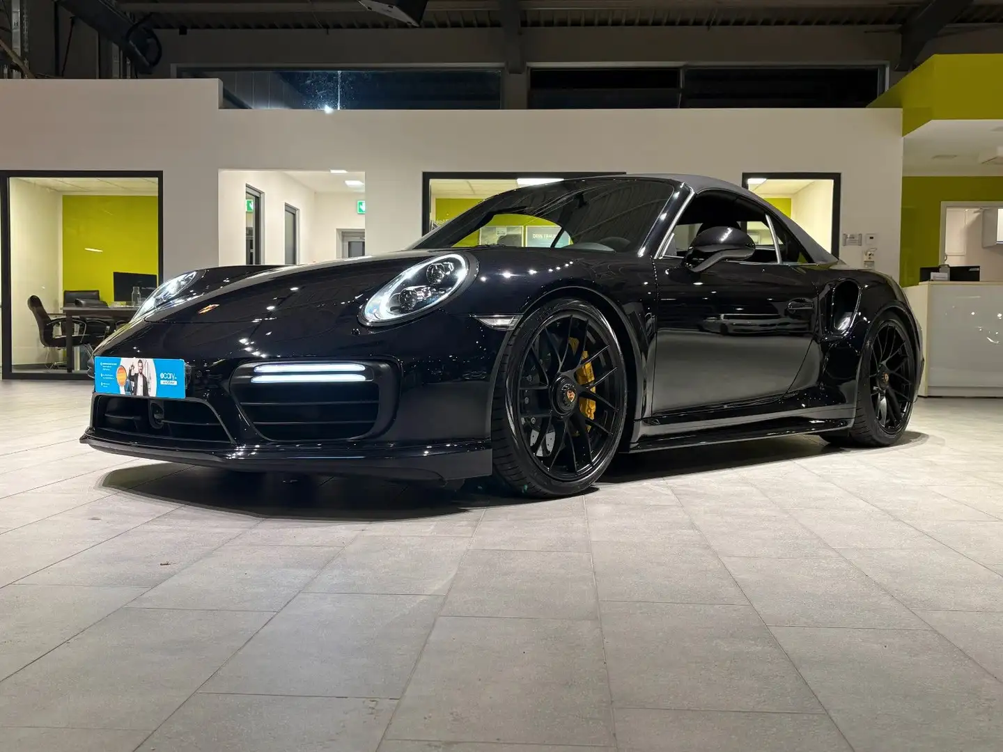 Porsche 991 Turbo S Cabriolet Sitzbel.*Burmester*Carbon* Nero - 2