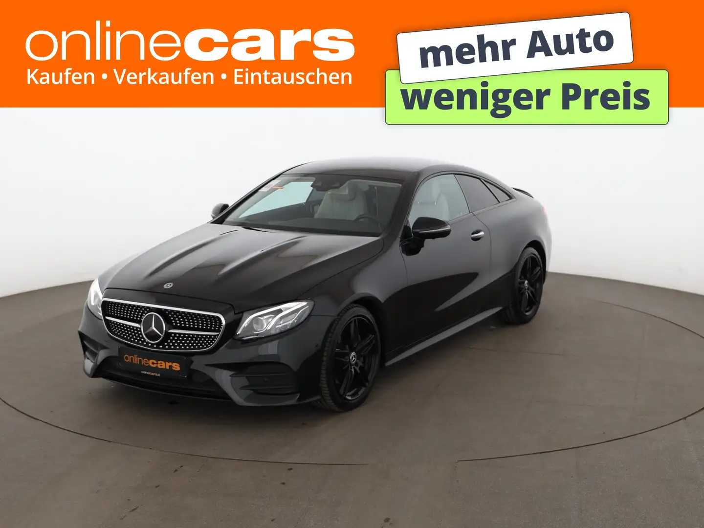 Mercedes-Benz E 220 d AMG Line Aut LED 360-CAM DIGITAL-TACHO Schwarz - 1