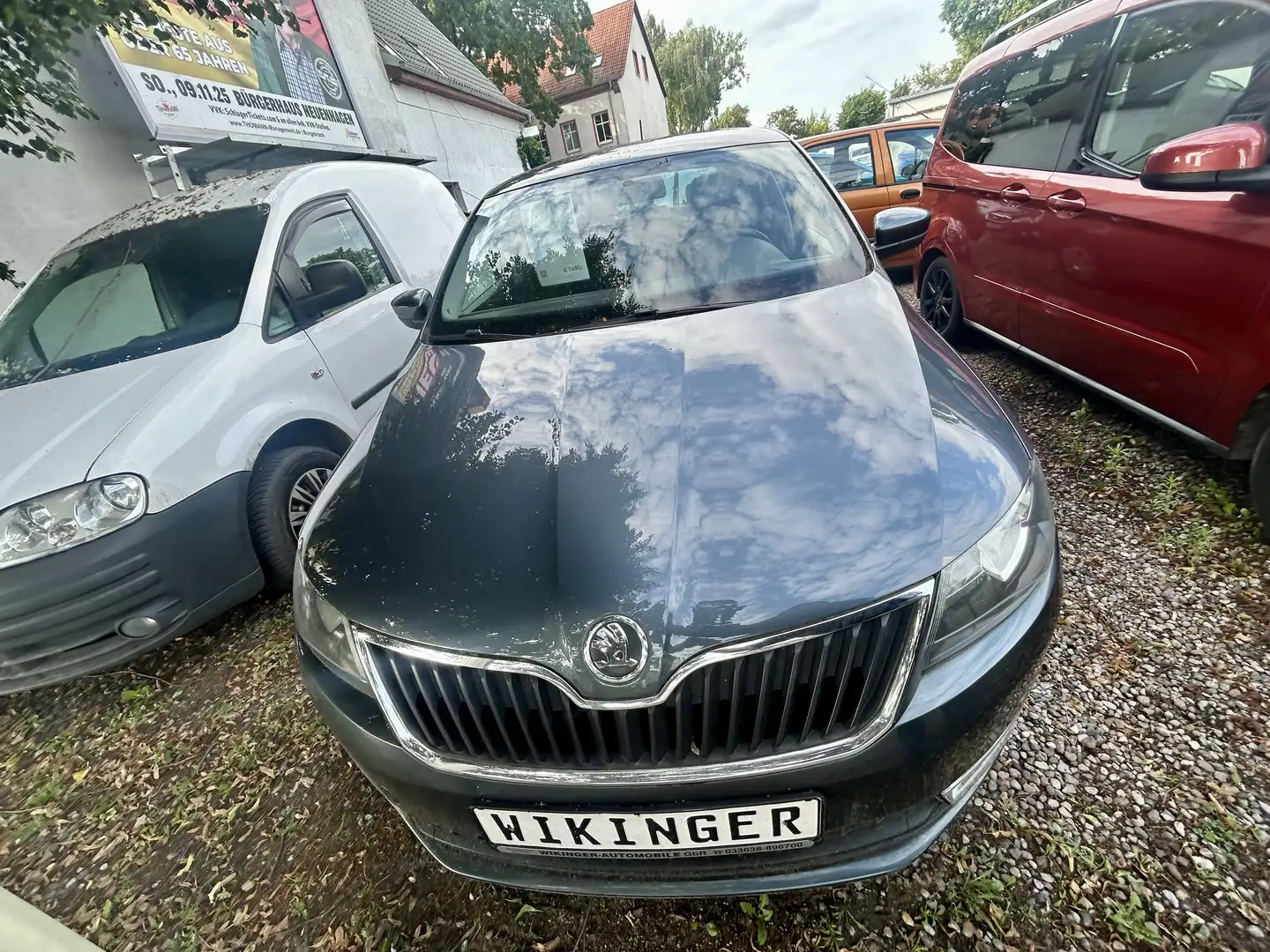 Skoda Rapid/Spaceback Ambition 1.2 TSI * Klima * Reling * HU neu * TOP Grau - 2