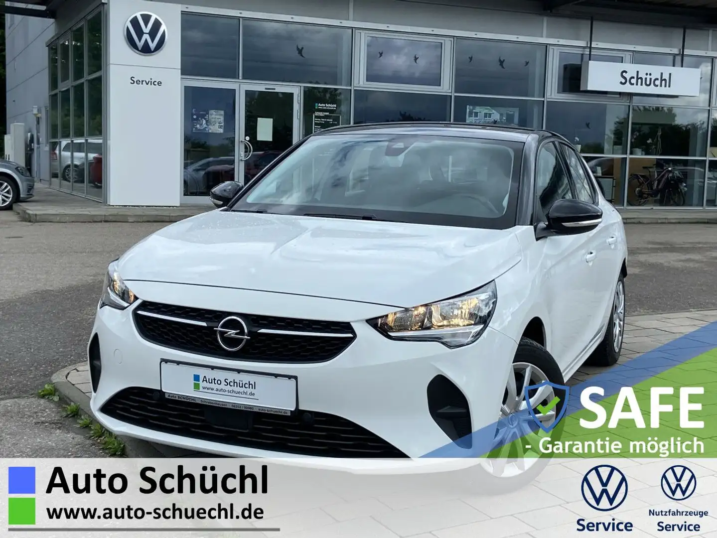 Opel Corsa -e EDITION CCS+SHZ+GRA+PDC Weiß - 1
