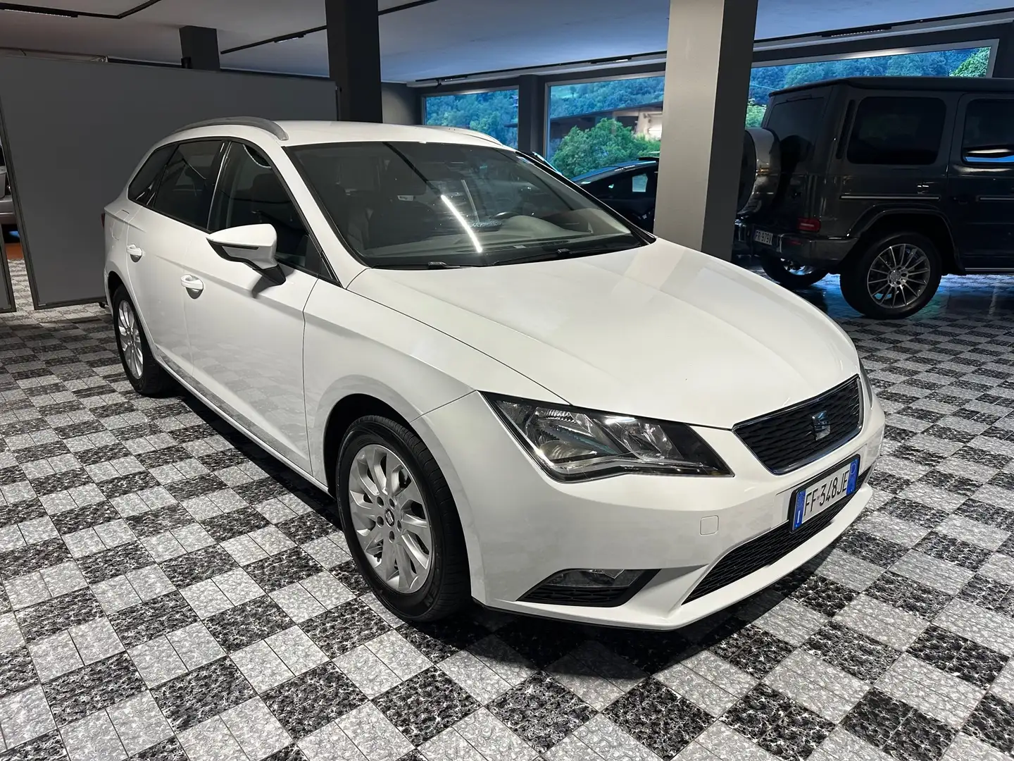 SEAT Leon Leon ST 1.6 tdi cr Business High s Bianco - 2