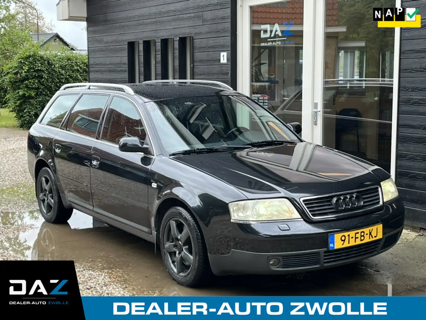 Audi A6 Avant 2.4 5V Advance Aut/Ecc/Lm/Youngtimer! Schwarz - 1
