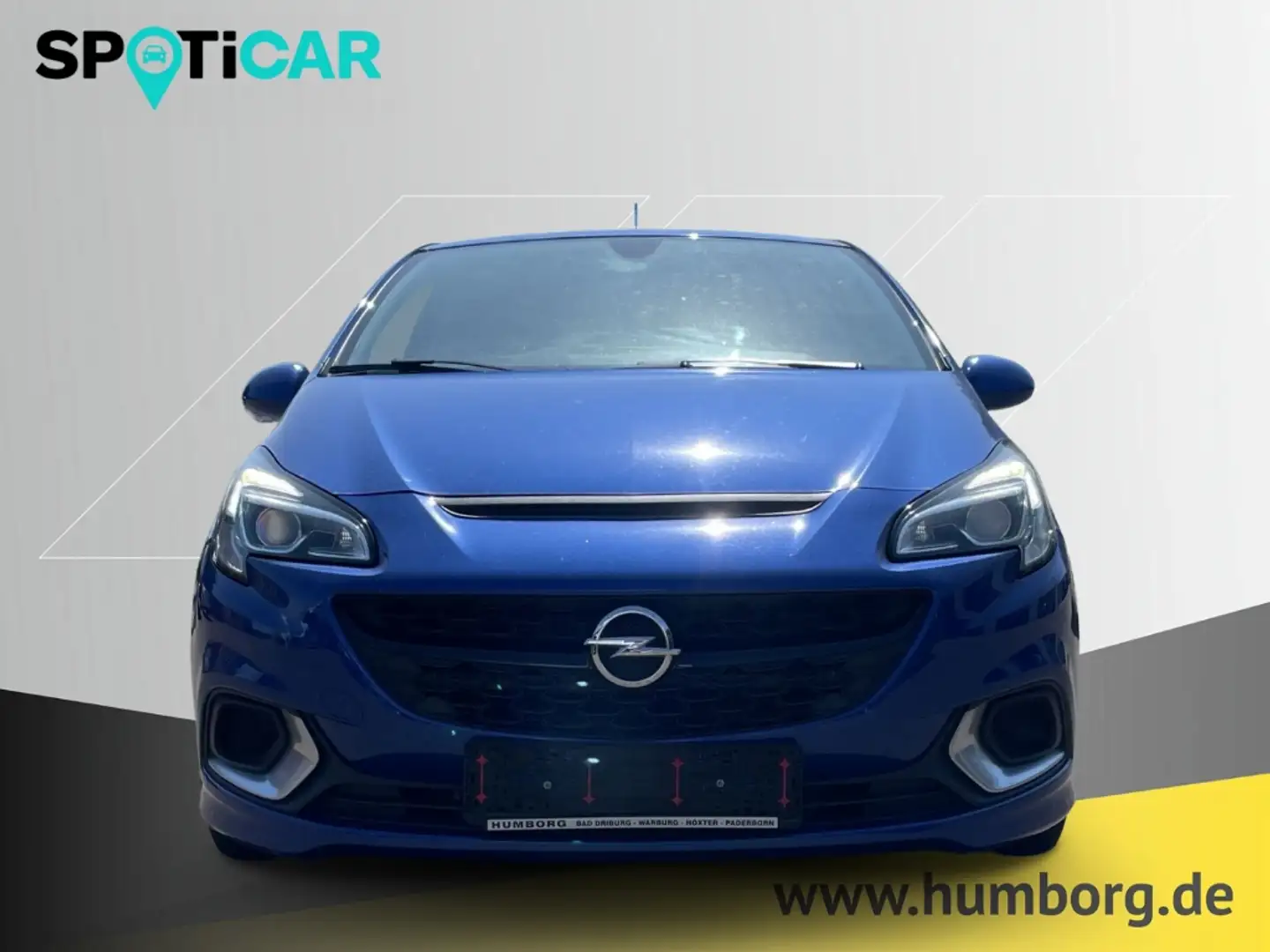 Opel Corsa E 1.6 Turbo OPC OPC Sportpaket Bi-Xenon SHZ Lenkra Blau - 2