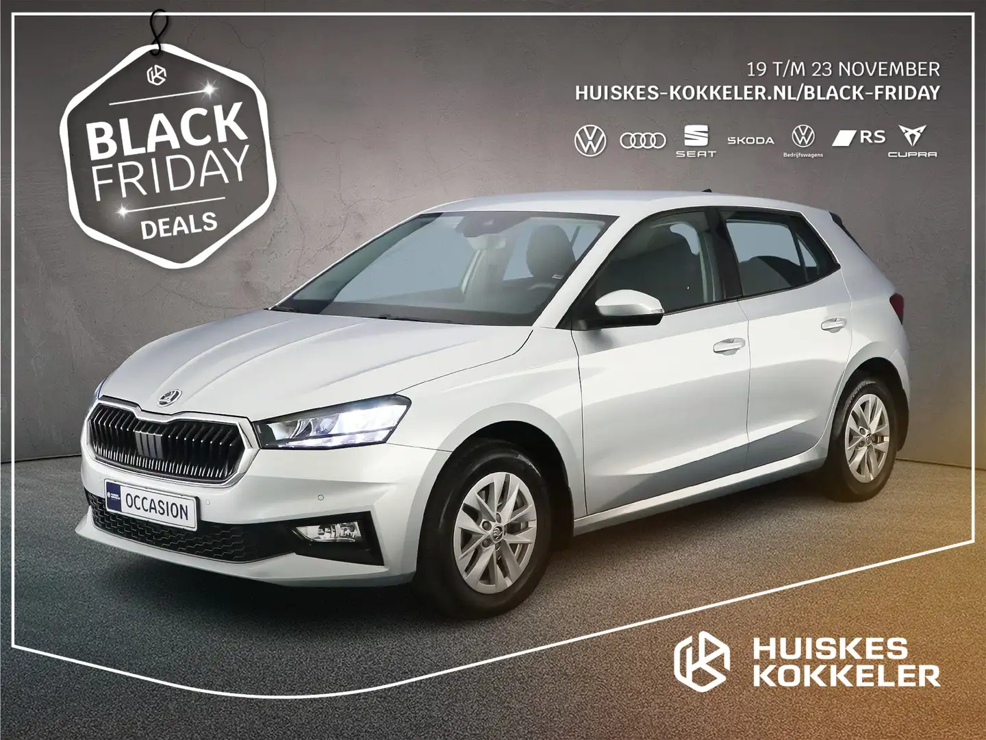 Skoda Fabia Ambition 1.0 TSI 110pk DSG Automaat Cruise control Zilver - 1