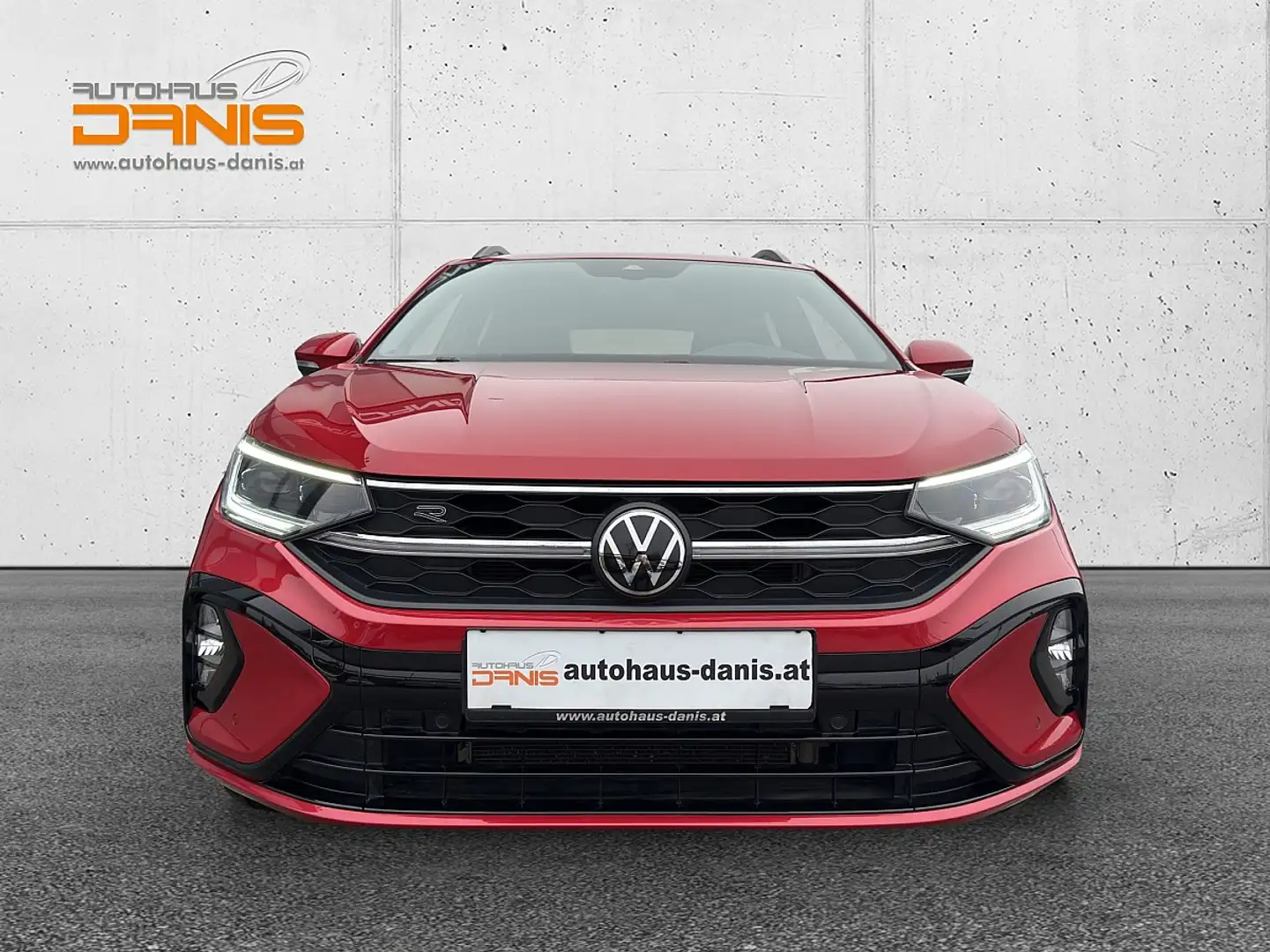 Volkswagen Taigo TSI R-Line DSG Aut. AHV/MATRIX/NAVI/Kessy Rot - 2
