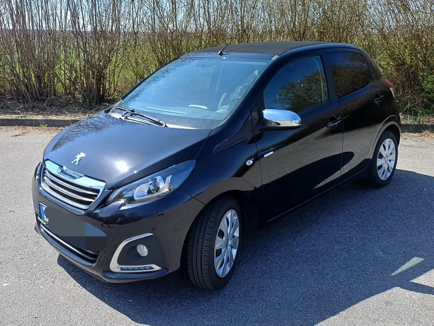 Peugeot 108 108 5-Türer VTI 72 Top! Style Schwarz - 2