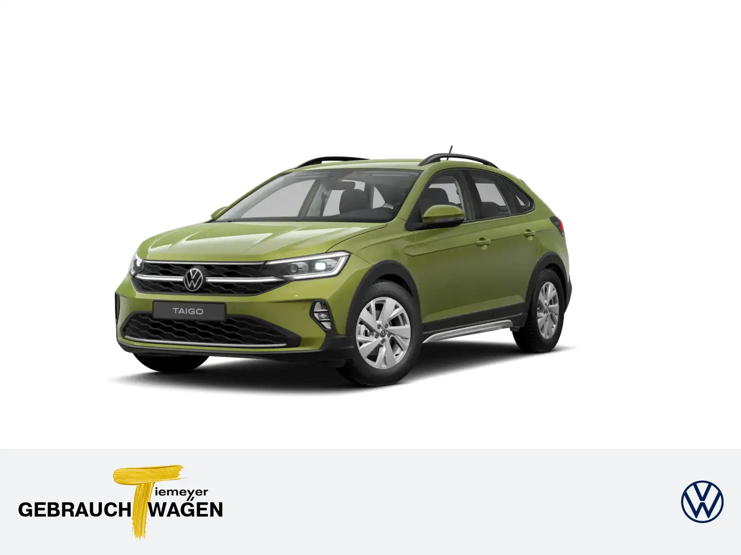 Volkswagen Taigo 1.0 TSI LIFE NAVI KAMERA IQ.LIGHT SITZHZG Grün - 1