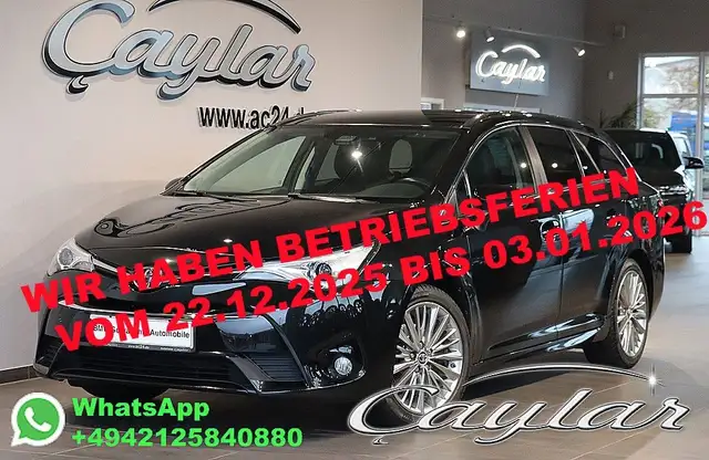 Toyota Avensis AVENSIS 2,0 AUT EXECUTIVE LEDER PANORAMA AHK 18"