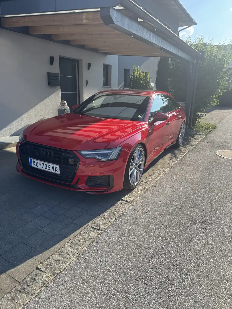Audi A6 50 TFSI e PHEV quattro S-tronic SLine Piros - 1