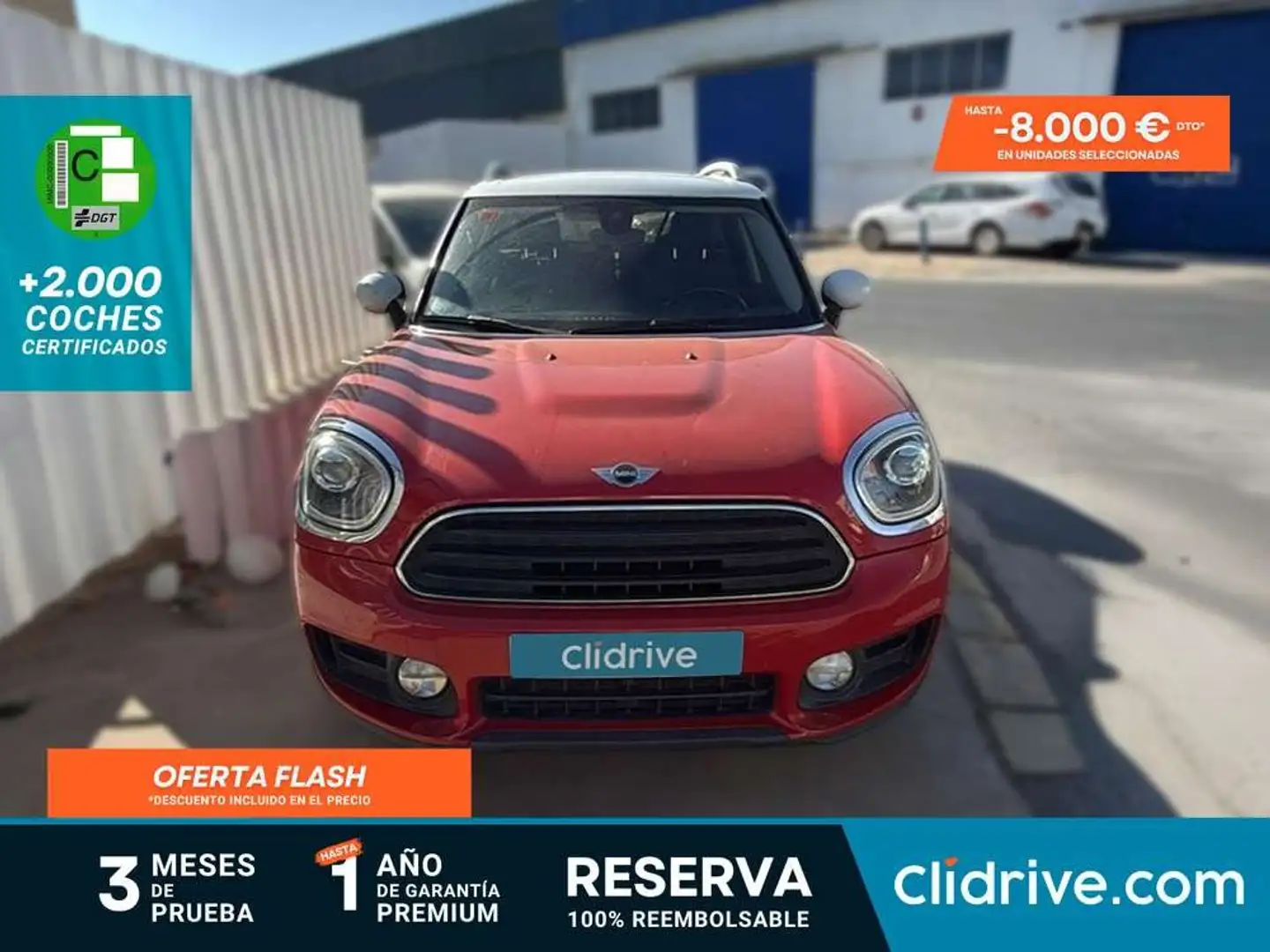 MINI Cooper D Aut. Rojo - 1