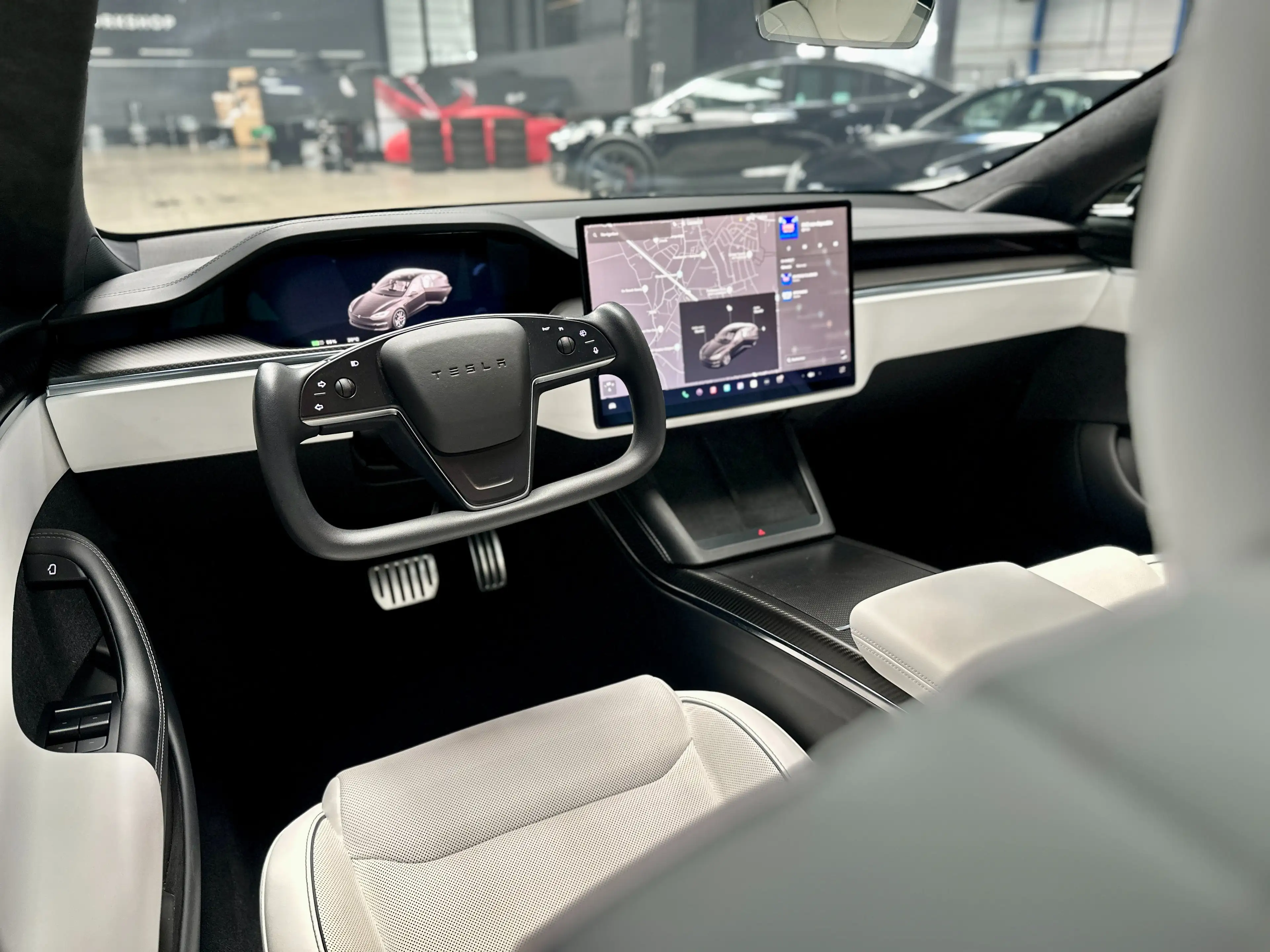 Tesla Model S PLAID 1.020 HP - FULL SELF DRIVING - 21" ARACHNID — photo 14