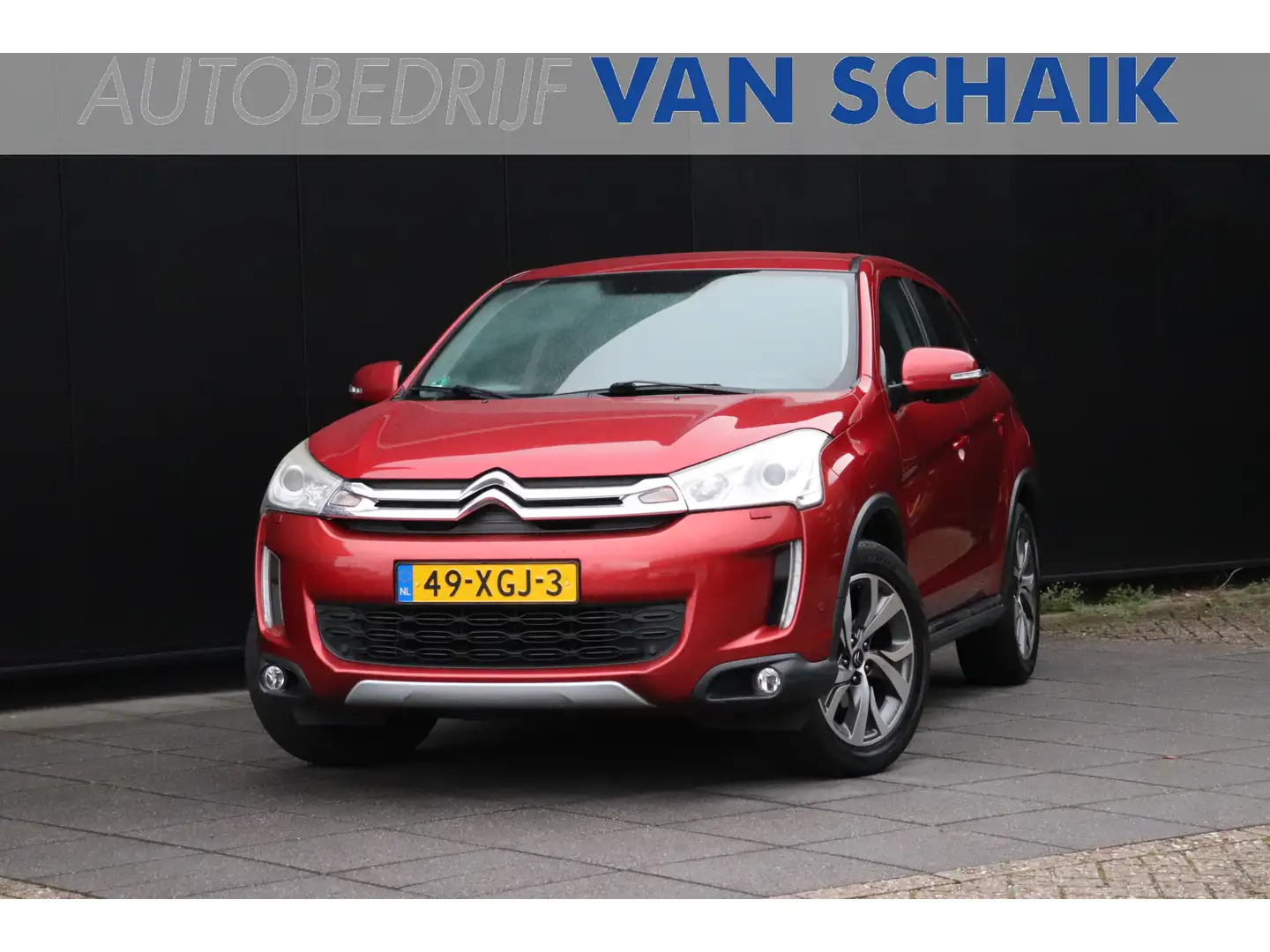 Citroen C4 Aircross 1.6 Exclusive | HALF LEDER | CAMERA | TREKHAAK | C Rood - 1